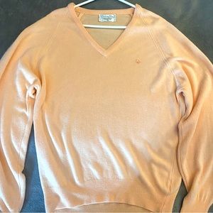 Vintage Christian Dior V Neck Men’s Sweater Medium